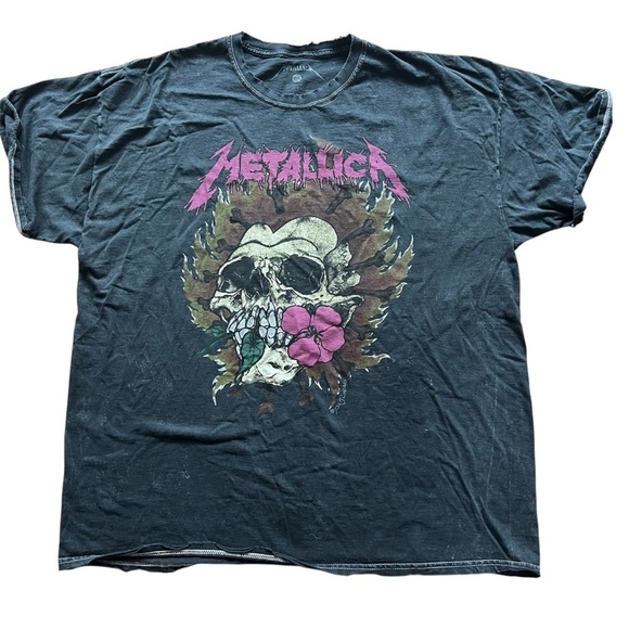 Urban Outfitters Tops - Metallica band black distressed  t-shirt from Urban Outfitters
